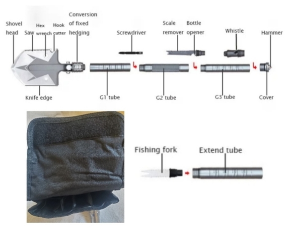 Multifunctional Shovel - Picture 9 of 11